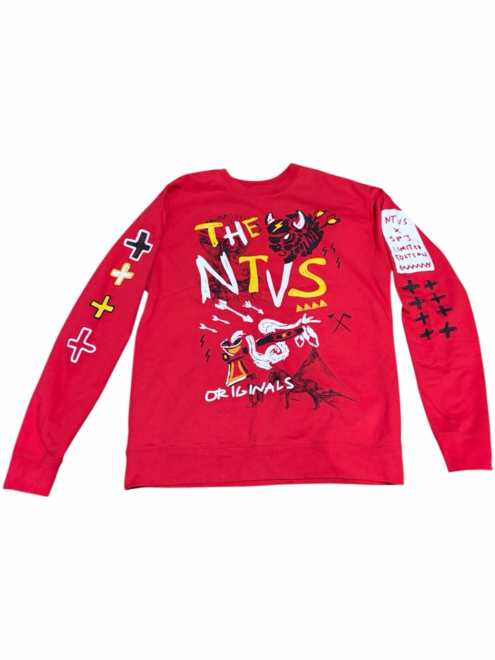 Rare NTVS x Steven Paul Judd “The Originals” Red Label Crewneck Large!
